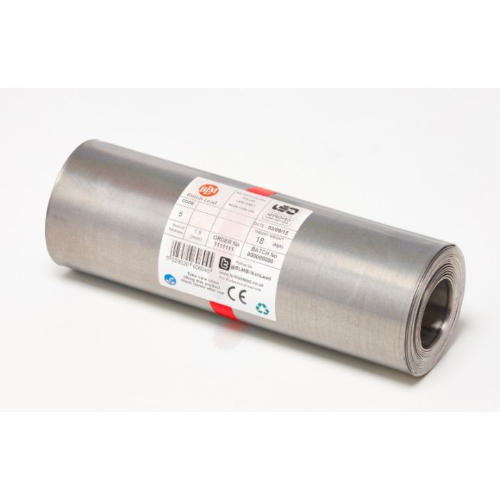 Code 5 Lead Flashing - Rolled Lead Sheet - British Lead Code 5 Lead Flashing - Rolled Lead Sheet - British Lead