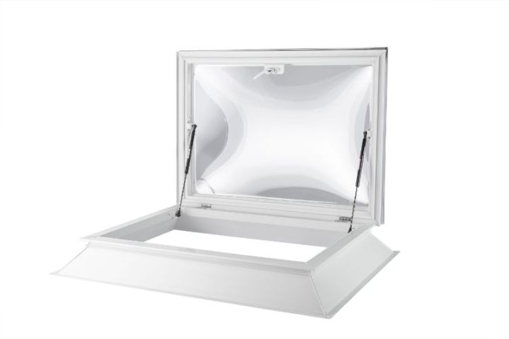Coxdome Polycarbonate Rooftop Access Hatch with Upstand Coxdome Polycarbonate Rooftop Access Hatch with Upstand