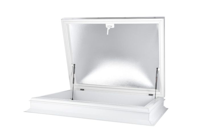 Coxdome Polycarbonate Rooftop Access Hatch with Upstand Coxdome Polycarbonate Rooftop Access Hatch with Upstand