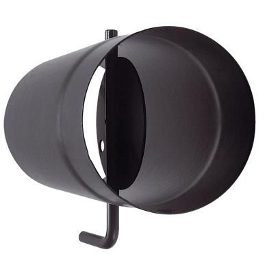 Vitreous Enamel Stove Pipe Damper - 125mm/150mm - 250mm Vitreous Enamel Stove Pipe Damper - 125mm/150mm - 250mm