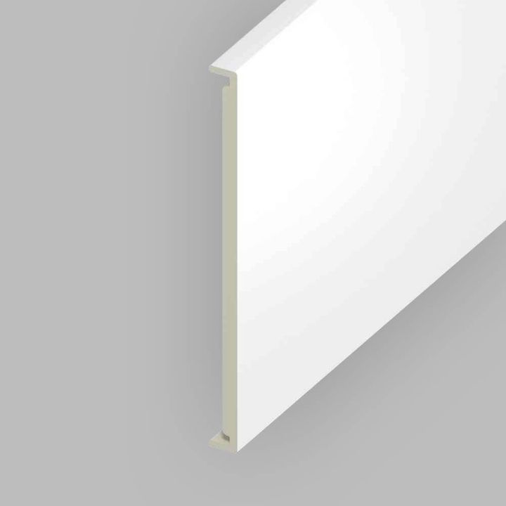Double Fascia UPVC Board - Plain - White (5m) Double Fascia UPVC Board - Plain - White (5m)
