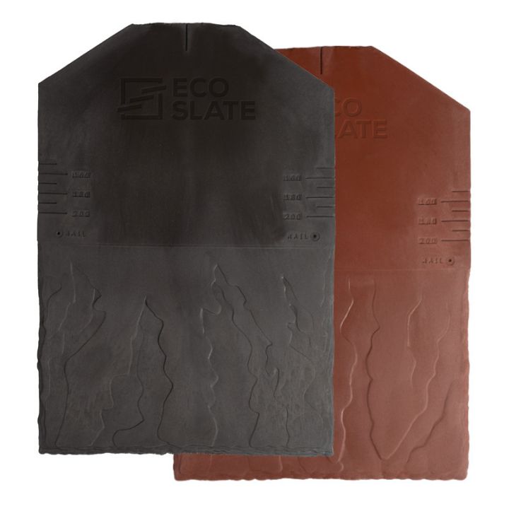 Eco Slate - Recycled Plastic Roof Tile (Pack of 16 - 1m2 Cover) Eco Slate - Recycled Plastic Roof Tile (Pack of 16 - 1m2 Cover)