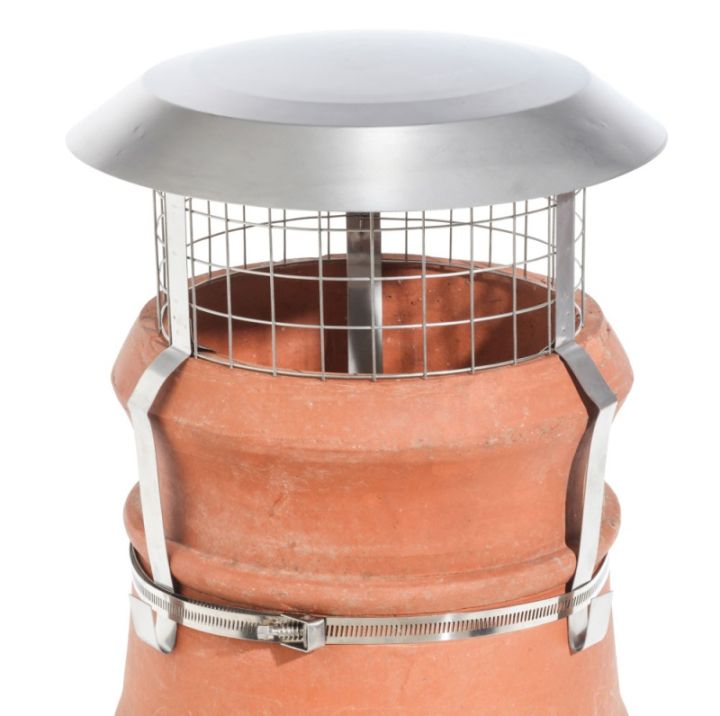Econoguard Chimney Birdguard - 150m to 250mm - Terrracotta Econoguard Chimney Birdguard - 150m to 250mm - Terrracotta