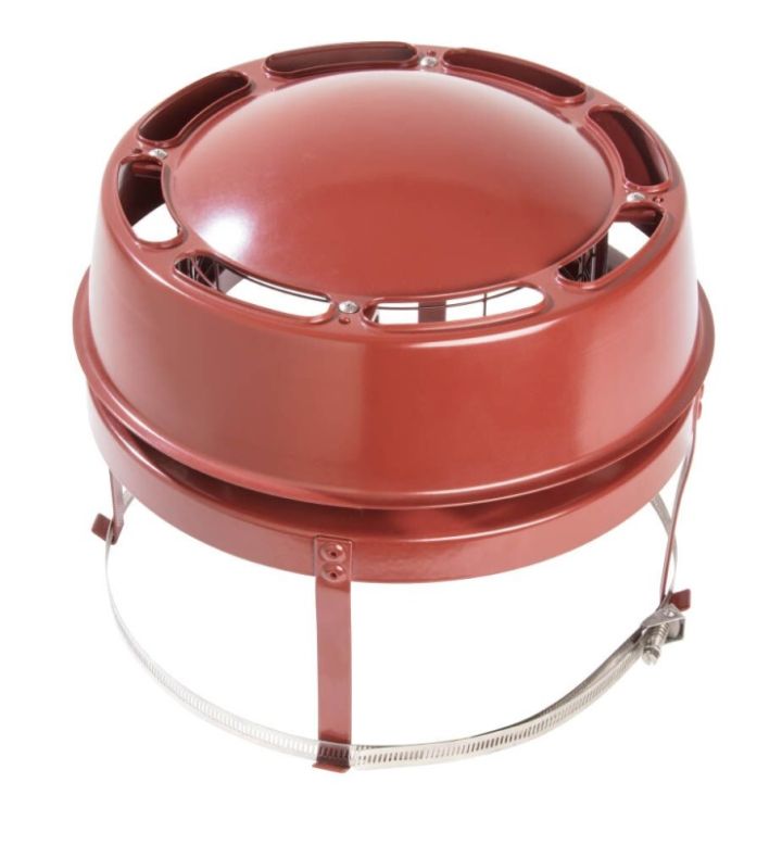 Econotop - Aluminium Chimney Cowl for Gas Fires - 150mm to 250mm