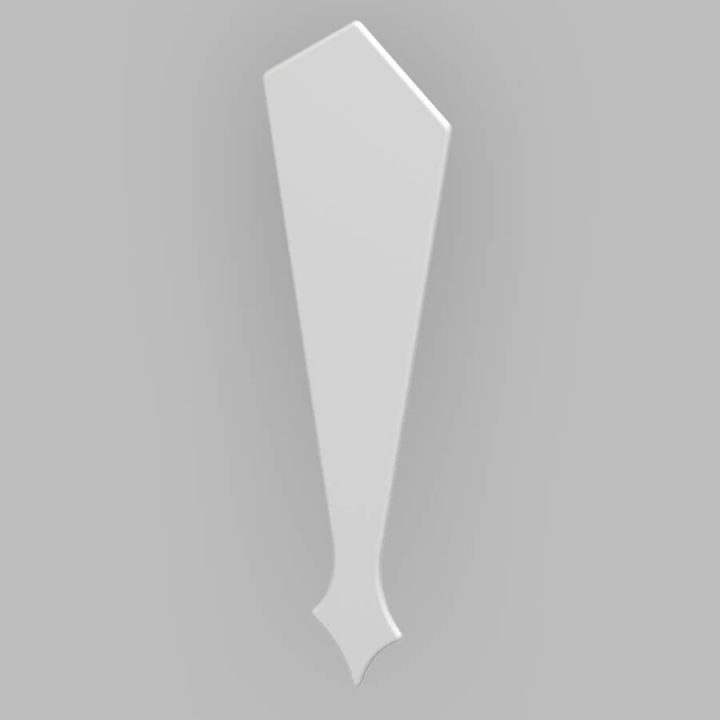 Fascia Board - Roofline Finial - 350mm - White