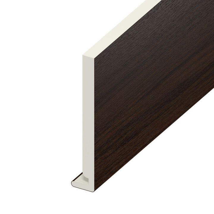 Fascia UPVC Board - Plain - Rosewood (5m) Fascia UPVC Board - Plain - Rosewood (5m)