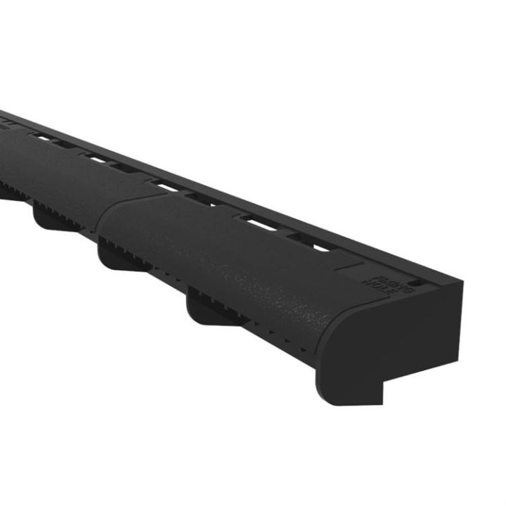 Manthorpe 10mm Over Fascia Vent - 22.5 x 35.5 x 1000mm - Black (Pack of 20) Manthorpe 10mm Over Fascia Vent - 22.5 x 35.5 x 1000mm - Black (Pack of 20)