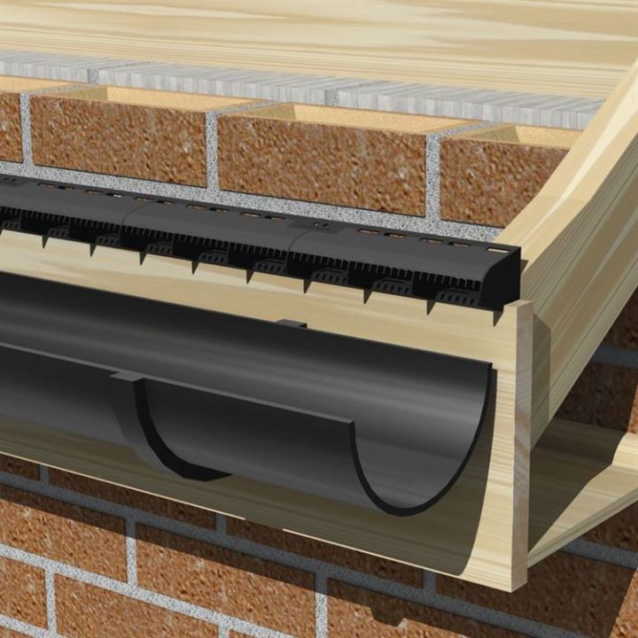 Manthorpe 10mm Over Fascia Vent - 22.5 x 35.5 x 1000mm - Black (Pack of 20) Manthorpe 10mm Over Fascia Vent - 22.5 x 35.5 x 1000mm - Black (Pack of 20)