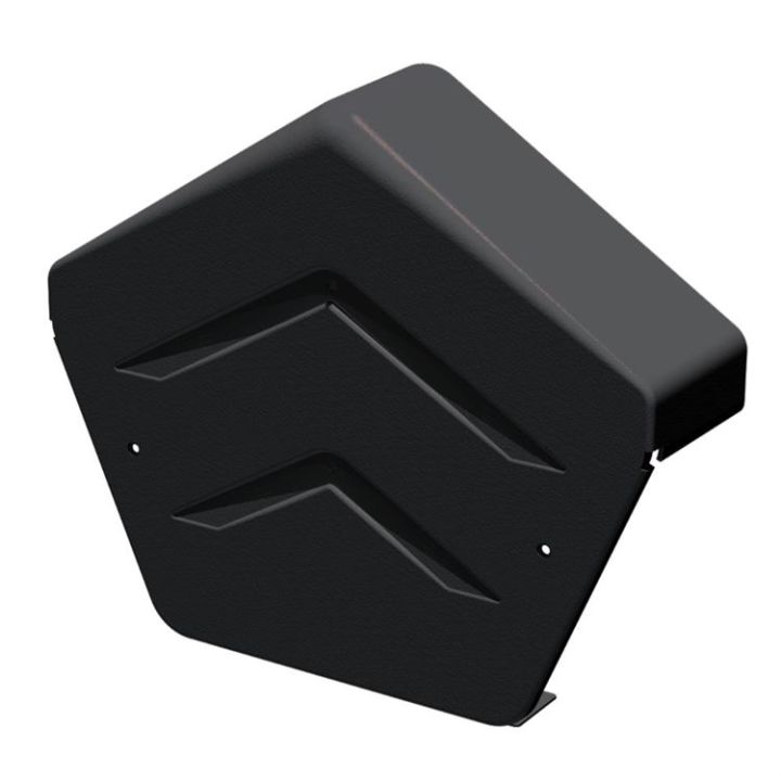 Manthorpe SmartVerge PVCu Angled Ridge End Cap - 226 x 265 x 68mm (Pack 2) Manthorpe SmartVerge PVCu Angled Ridge End Cap - 226 x 265 x 68mm (Pack 2)