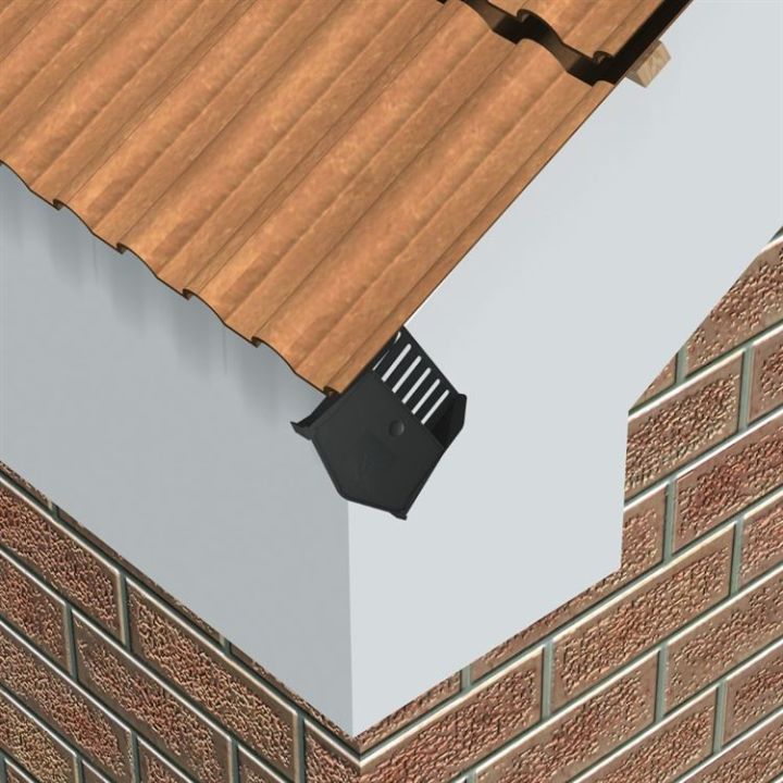 Manthorpe SmartVerge PVCu Rebated Eaves Closure (Pack of 2) Manthorpe SmartVerge PVCu Rebated Eaves Closure (Pack of 2)