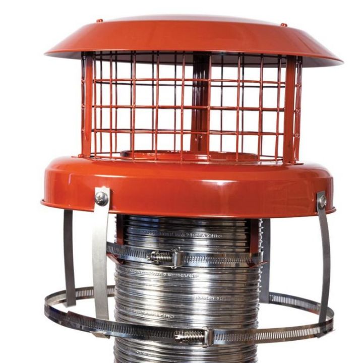 Top Flex Chimney Bird Guard - 150mm to 125mm - High Top Range Top Flex Chimney Bird Guard - 150mm to 125mm - High Top Range