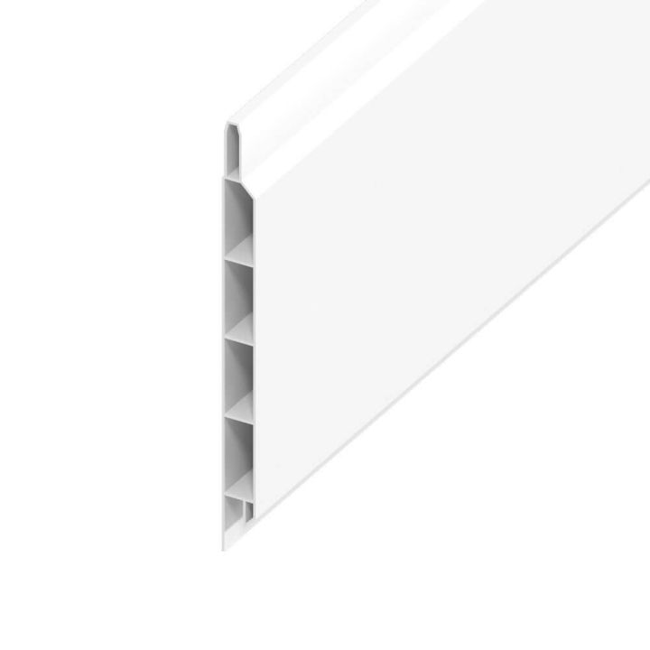 Hollow UPVC Soffit Board - White (5m) Hollow UPVC Soffit Board - White (5m)