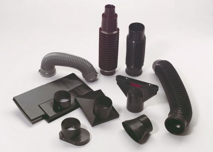 Klober Adaptor and Flexipipe for 10k Slate Vent and Profile Line Tile Vent (Box of 10) Klober Adaptor and Flexipipe for 10k Slate Vent and Profile Line Tile Vent (Box of 10)