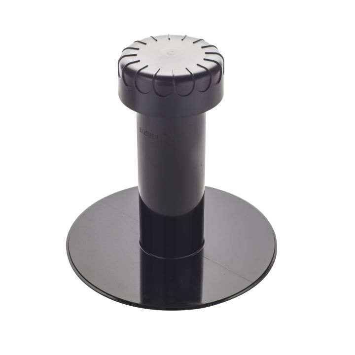 Klober Flavent Warm Roof Ventilation Outlet with PVC Flange - Dia 100mm x H 345.5mm Klober Flavent Warm Roof Ventilation Outlet with PVC Flange - Dia 100mm x H 345.5mm