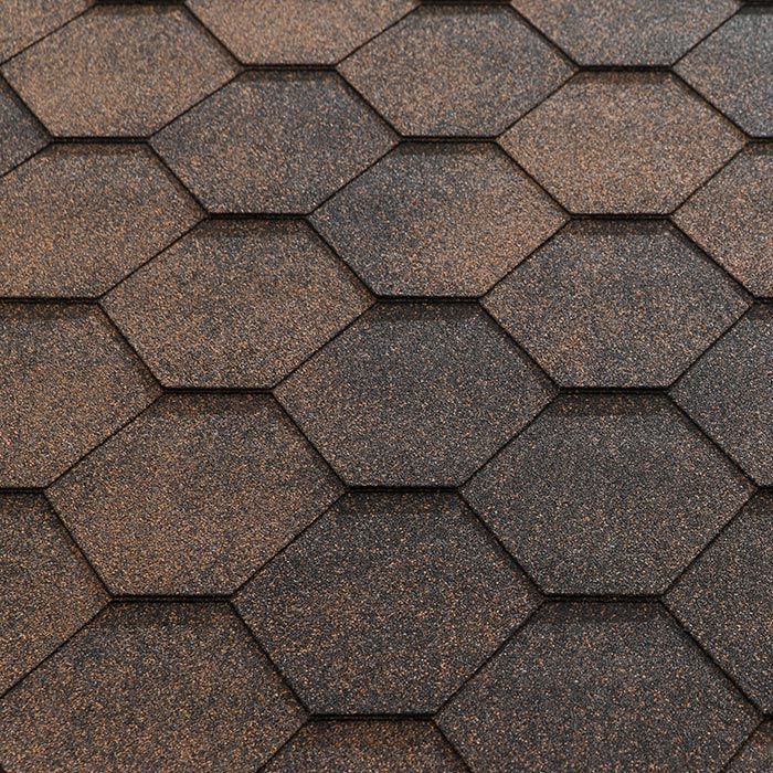 Katepal Jazzy Hexagonal Roofing Shingles - 3m2 Per Pack Katepal Jazzy Hexagonal Roofing Shingles - 3m2 Per Pack