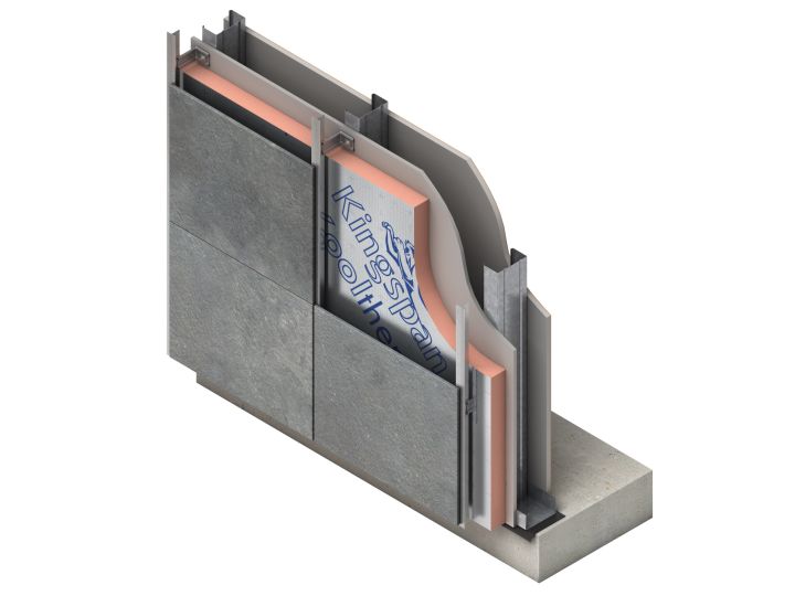 Kingspan Kooltherm K15 - Premium Performance Rainscreen Insulation Board - 1200 x 2400mm Kingspan Kooltherm K15 - Premium Performance Rainscreen Insulation Board - 1200 x 2400mm