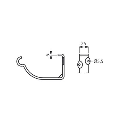 Lindab Steel Guttering - Fascia Bracket