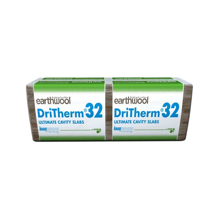 Knauf Insulation - Earthwool DriTherm Cavity Slab - 32 Ultimate