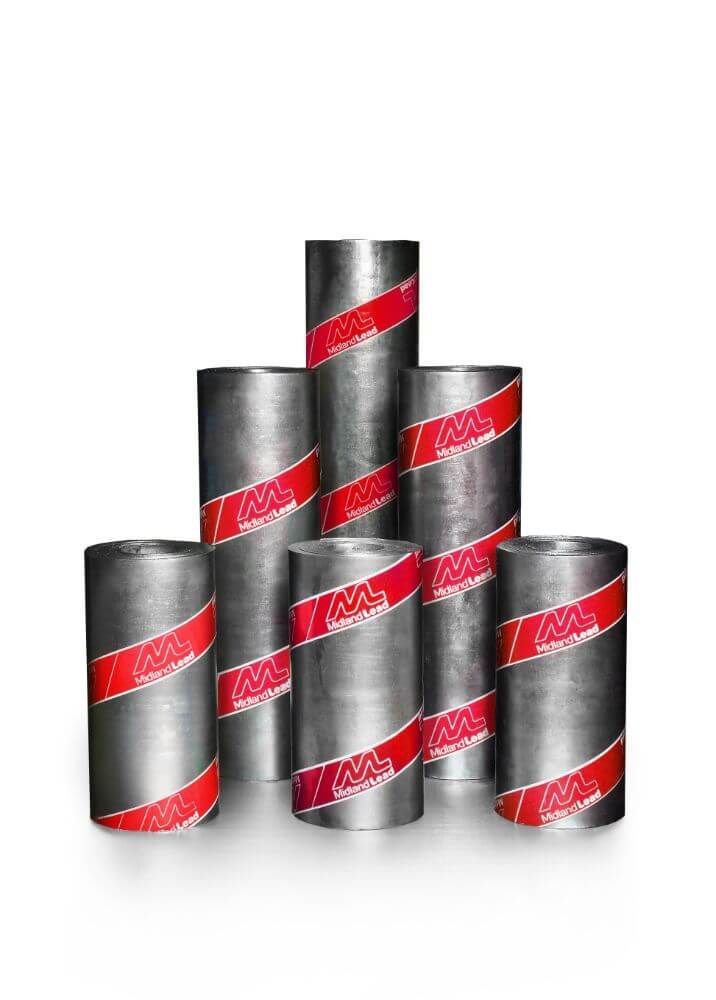 Code 5 Lead Flashing Roll  - Midland Lead