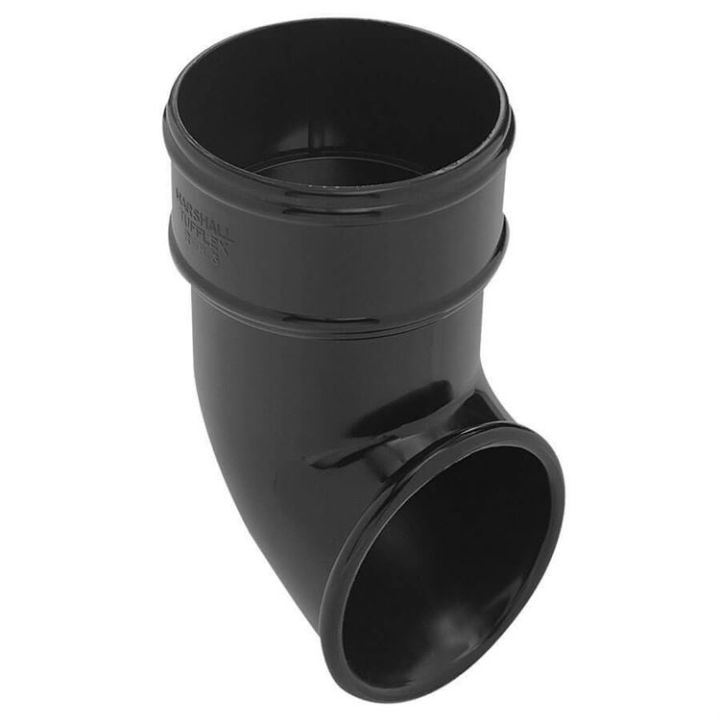 UPVC Half Round Guttering - Downpipe Shoe - 68mm