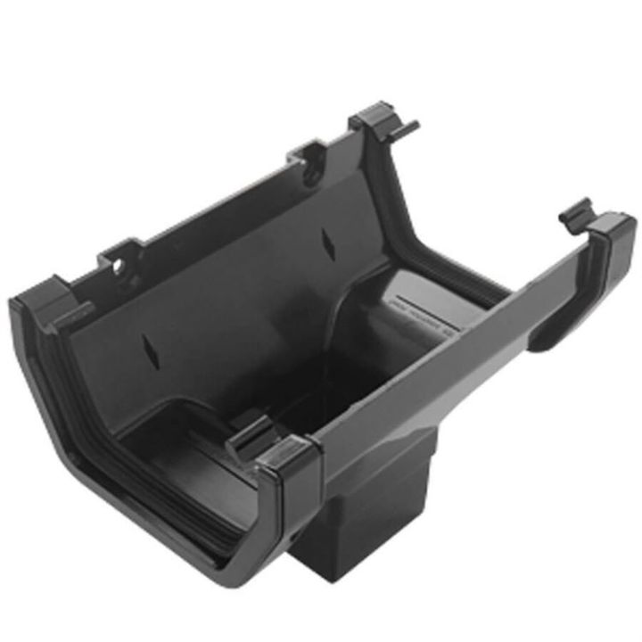 UPVC Squareline Guttering - Running Outlet - 114mm x 59mm UPVC Squareline Guttering - Running Outlet - 114mm x 59mm
