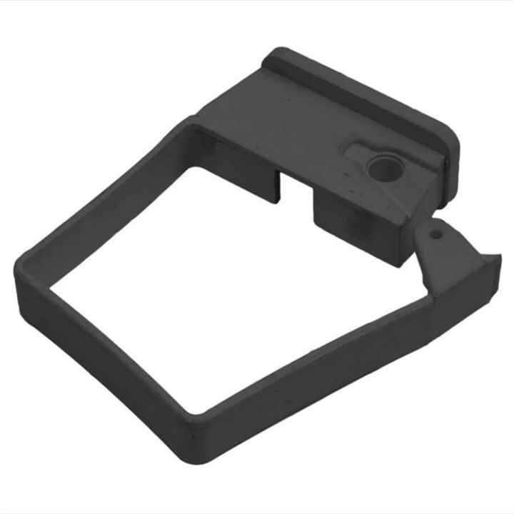 UPVC Squareline Guttering - Single Fix Downpipe Clip - 65mm