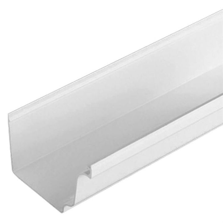 UPVC Universal Plus Squareline Guttering - 128mm x 88mm x 4m UPVC Universal Plus Squareline Guttering - 128mm x 88mm x 4m