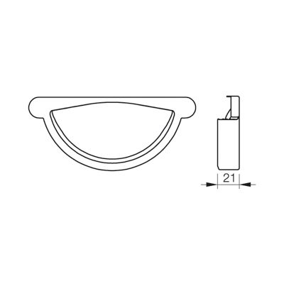 Lindab Steel Guttering - Self-Locking Stop End