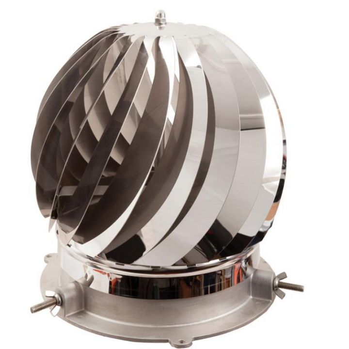 Colt Cowls Rotorvent Turbolite - Spinning Chimney Cowl - 80mm to 250mm Colt Cowls Rotorvent Turbolite - Spinning Chimney Cowl - 80mm to 250mm