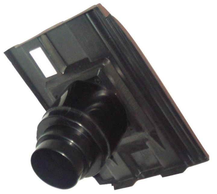 Corovent - Roofline Vent for Slate and Interlocking Tiles with 110mm Dia Pipe Adaptor Corovent - Roofline Vent for Slate and Interlocking Tiles with 110mm Dia Pipe Adaptor