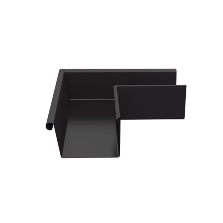 Lindab Steel Guttering - 90° 140mm External Rectangular Gutter Angle 90° Lindab Steel Guttering - 90° 140mm External Rectangular Gutter Angle 90°