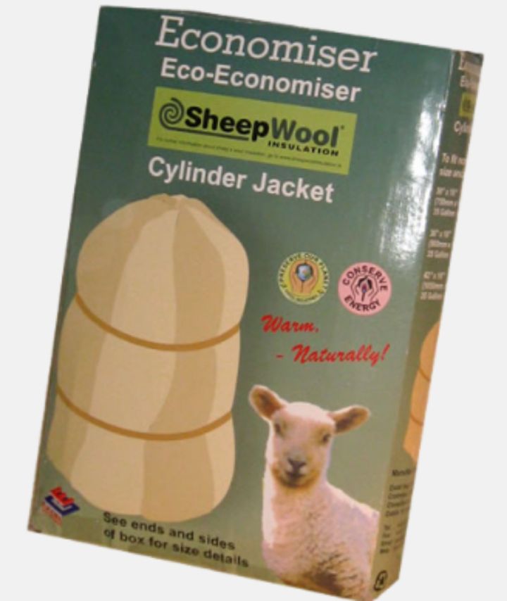 SheepWool Eco-Economiser Hot Water Cylinder Jacket - 36" x 18" (35 Gallon/160L) SheepWool Eco-Economiser Hot Water Cylinder Jacket - 36" x 18" (35 Gallon/160L)