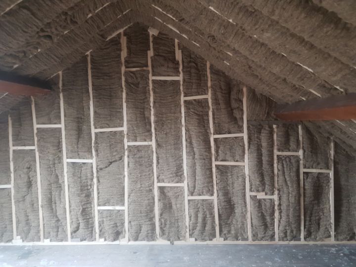 SheepWool 100% Natural Optimal Insulation (18kg/m^3)