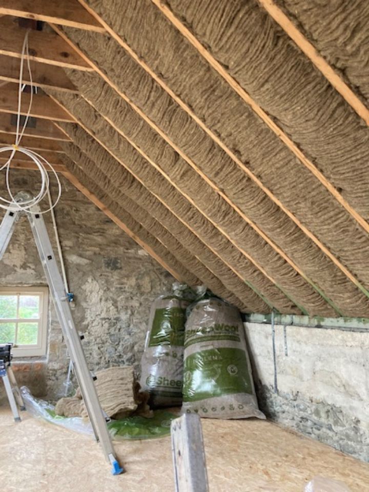 SheepWool 100% Natural Optimal Insulation (18kg/m^3)