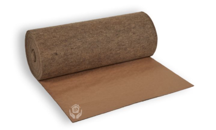 SheepWool SilentWool Acoustic Floor Underlay (Pre-Fitted with a Breathable Paper) - 25m x 1000mm x 4/2mm SheepWool SilentWool Acoustic Floor Underlay (Pre-Fitted with a Breathable Paper) - 25m x 1000mm x 4/2mm