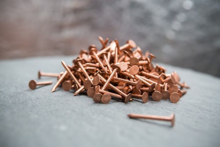 Copper Clout Nails - Slate Fixing - 1KG Bag Copper Clout Nails - Slate Fixing - 1KG Bag