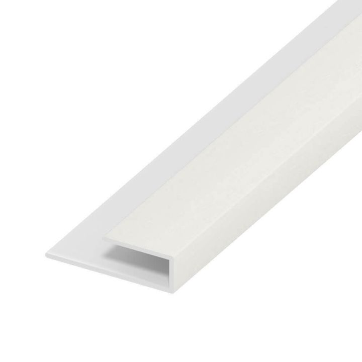 Soffit Board Wall Clip - 25mm - White Ash (5m) Soffit Board Wall Clip - 25mm - White Ash (5m)
