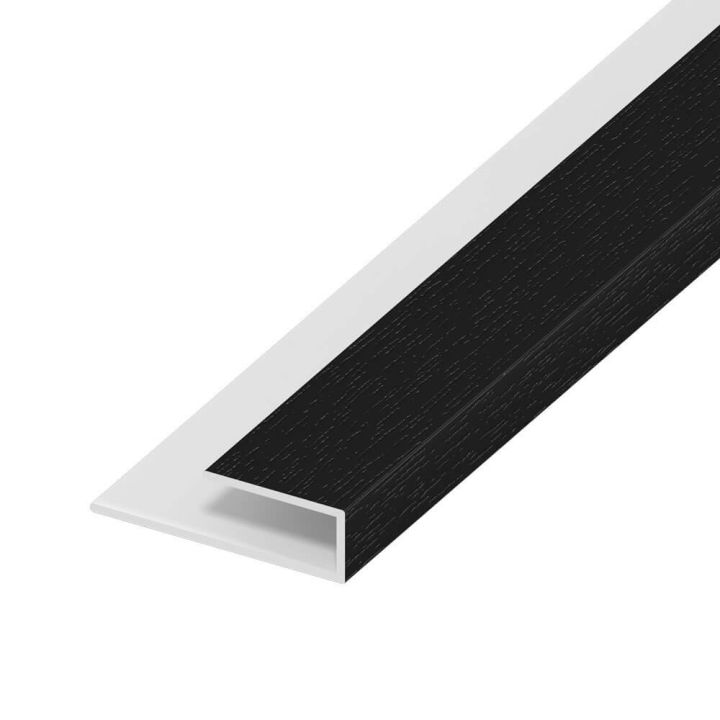 Soffit Board Wall Clip - 25mm - Anthracite Grey (5m) Soffit Board Wall Clip - 25mm - Anthracite Grey (5m)