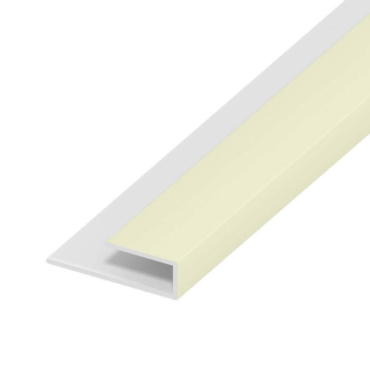 Soffit Board Wall Clip - 25mm - Cream (5m) Soffit Board Wall Clip - 25mm - Cream (5m)