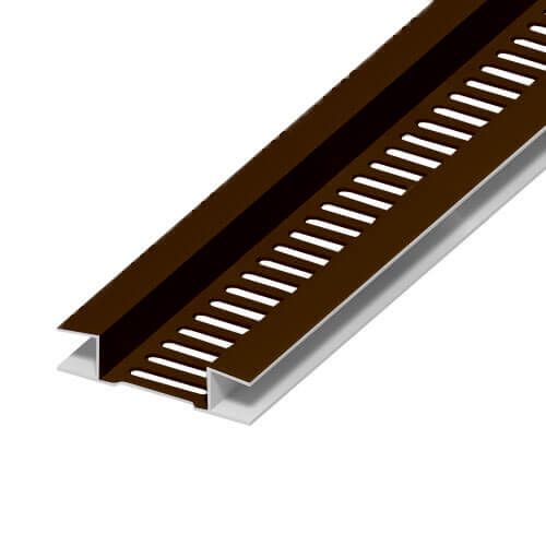 Soffit Board Ventilation Strip - 10mm - Brown (5m) Soffit Board Ventilation Strip - 10mm - Brown (5m)