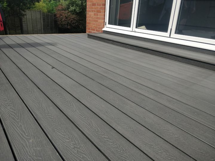 Triton - Dual-sided Hollow Composite Decking Board - 148mm x 25mm Triton - Dual-sided Hollow Composite Decking Board - 148mm x 25mm