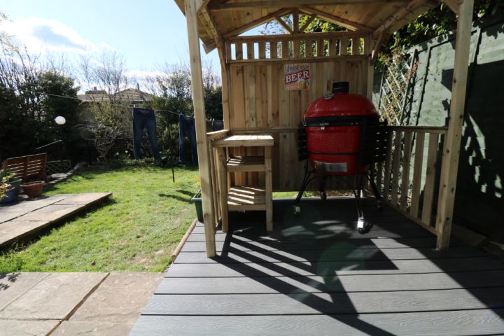 Triton - Dual-sided Hollow Composite Decking Board - 148mm x 25mm Triton - Dual-sided Hollow Composite Decking Board - 148mm x 25mm