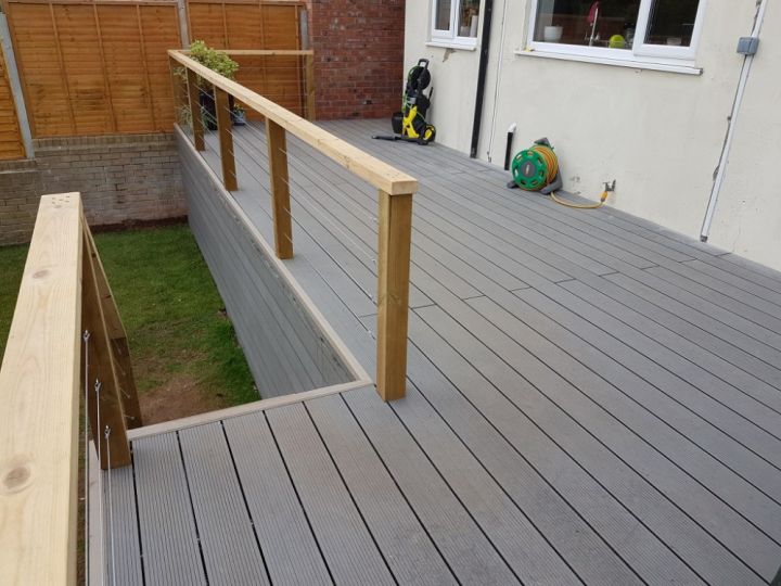 Triton - Composite Decking Angle Trim Triton - Composite Decking Angle Trim