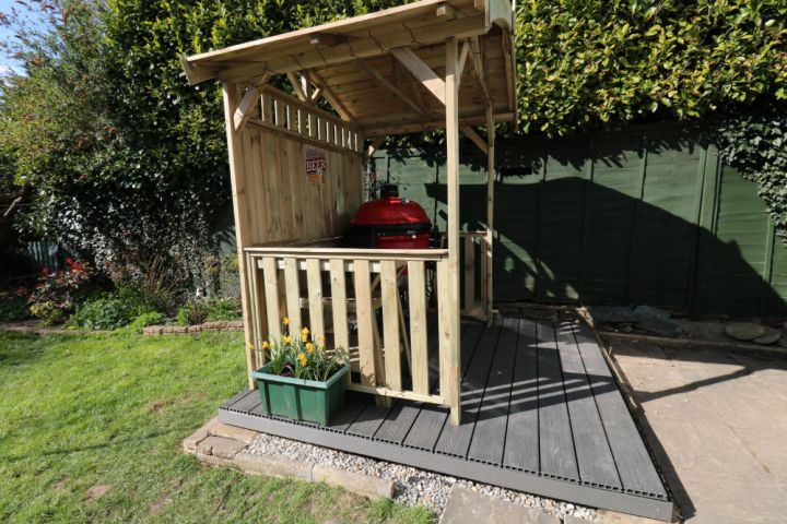 Triton - Dual-sided Hollow Composite Decking Board - 148mm x 25mm Triton - Dual-sided Hollow Composite Decking Board - 148mm x 25mm