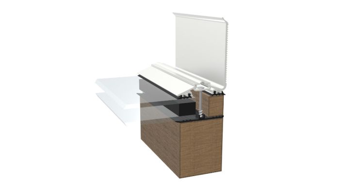 Storm Capex 50 Wall Flashing Profile Glazing Bar Storm Capex 50 Wall Flashing Profile Glazing Bar