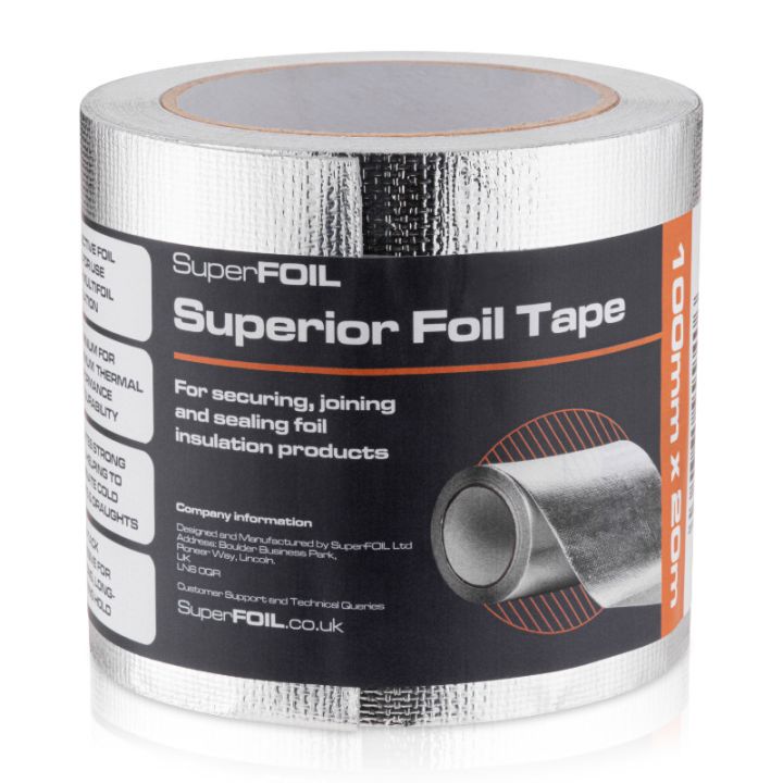 SuperFOIL Superior Tape - 100mm x 20m SuperFOIL Superior Tape - 100mm x 20m