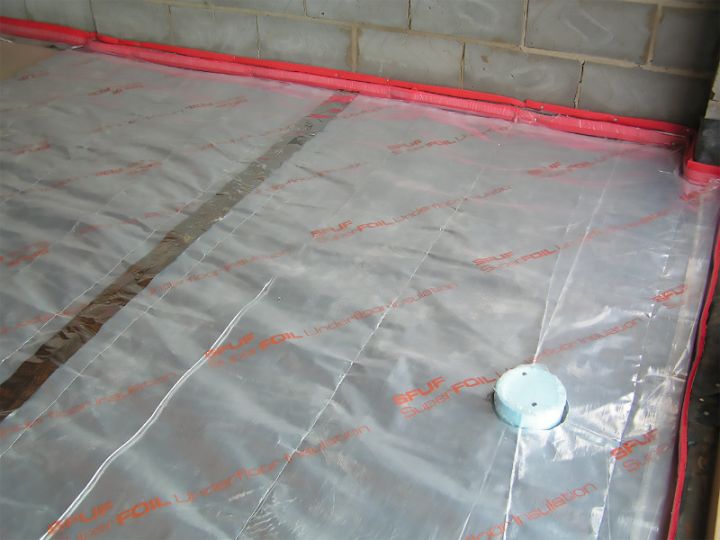 SuperFOIL SFUF Multi-foil Insulation for Solid and Suspended Floors - 6mm x 1500mm x 8m SuperFOIL SFUF Multi-foil Insulation for Solid and Suspended Floors - 6mm x 1500mm x 8m
