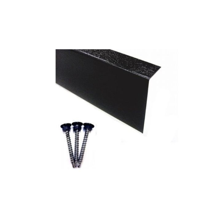 Sure Edge - Metal Wall Flashing Trim For Rubber Roofing - 2m Sure Edge - Metal Wall Flashing Trim For Rubber Roofing - 2m