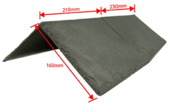 Tapco Synthetic Slate - Ridge & Hip Tapco Synthetic Slate - Ridge & Hip