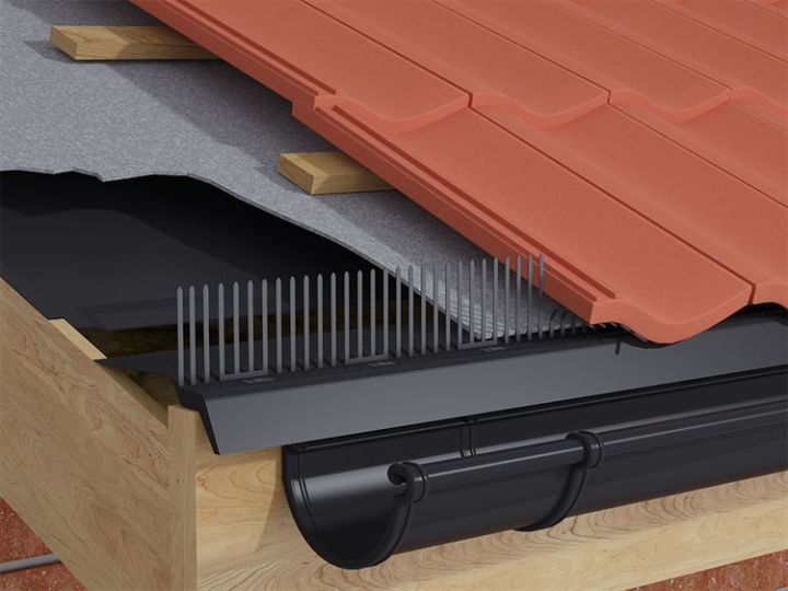 Timloc 10mm Over Fascia Eaves Vent System with Comb Filler - 900mm - Black (Pack of 10)